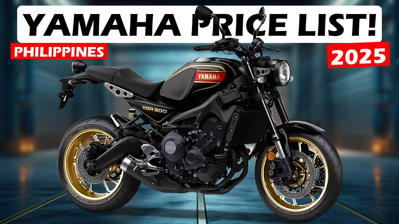 Updated Yamaha Motorcycle Price List Philippines 2025!