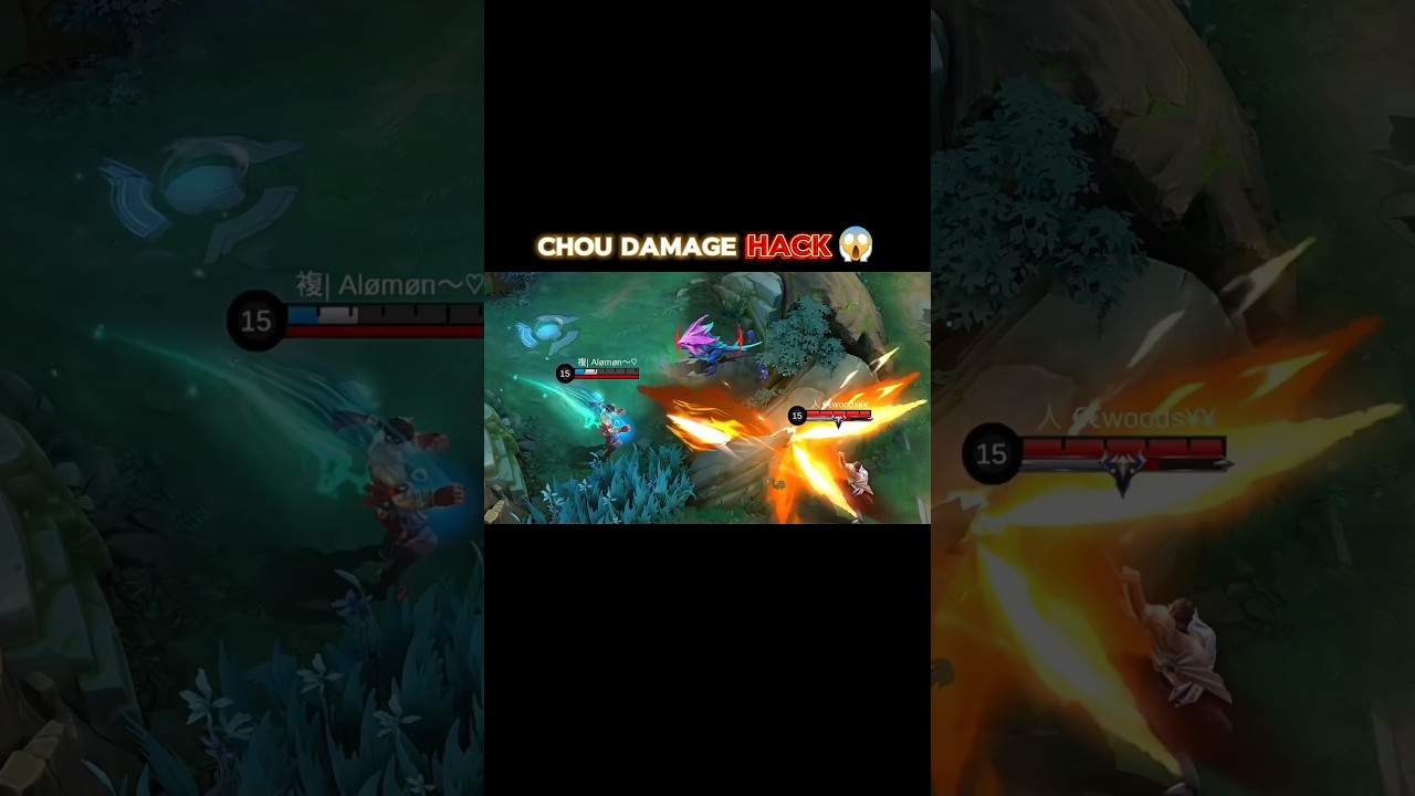 WTF DAMAGE 💀|#chou #mlbb #shorts #mlbbcreatorcamp #ml #mobilelegends #mlbbshorts
