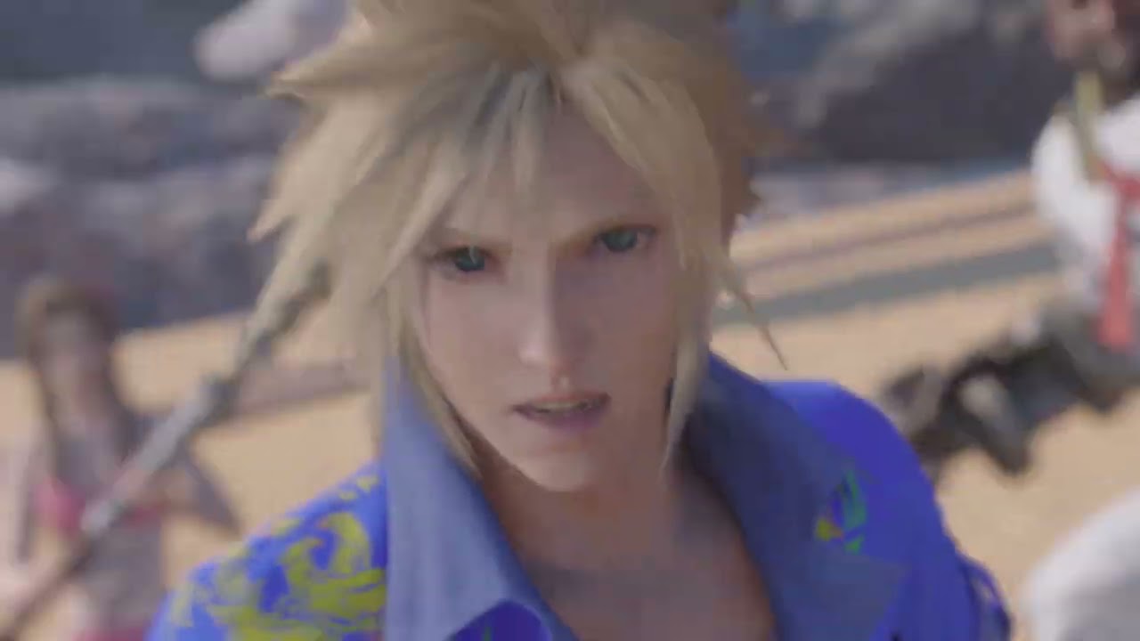 Fight on the beach. Costa del Sol. FINAL FANTASY VII REBIRTH
