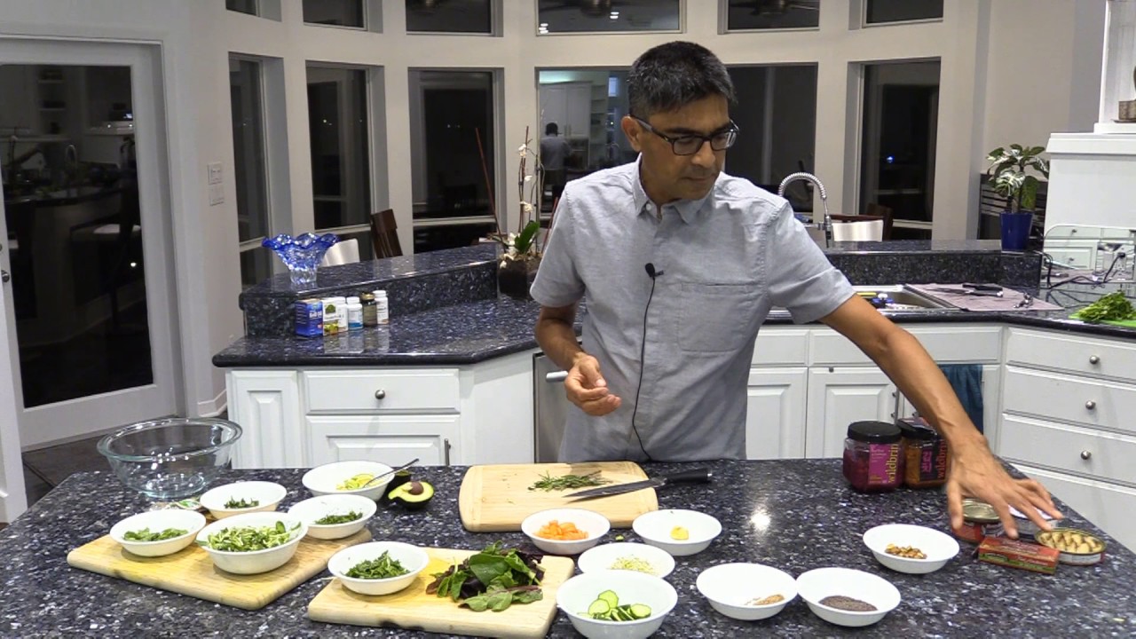 Fat and Fiber Salad on Low Carb High Fat Diet