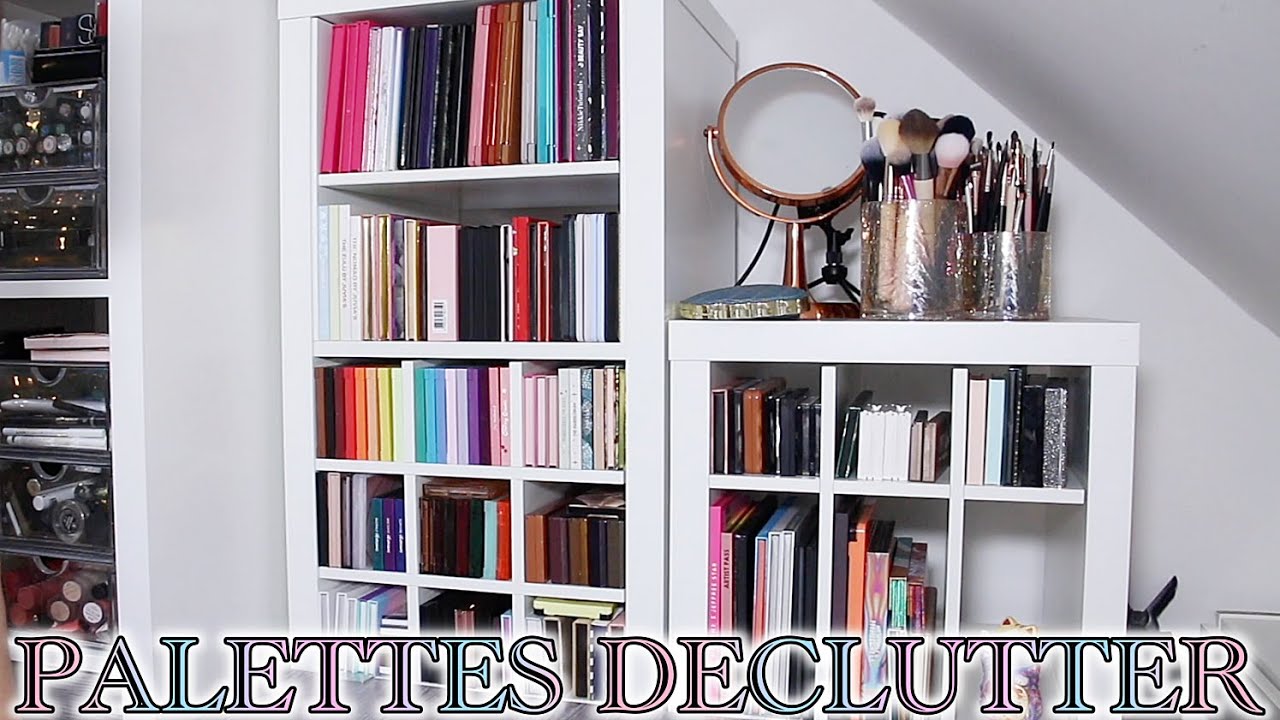 PALETTES DECLUTTER : ON TRIE TOUT !
