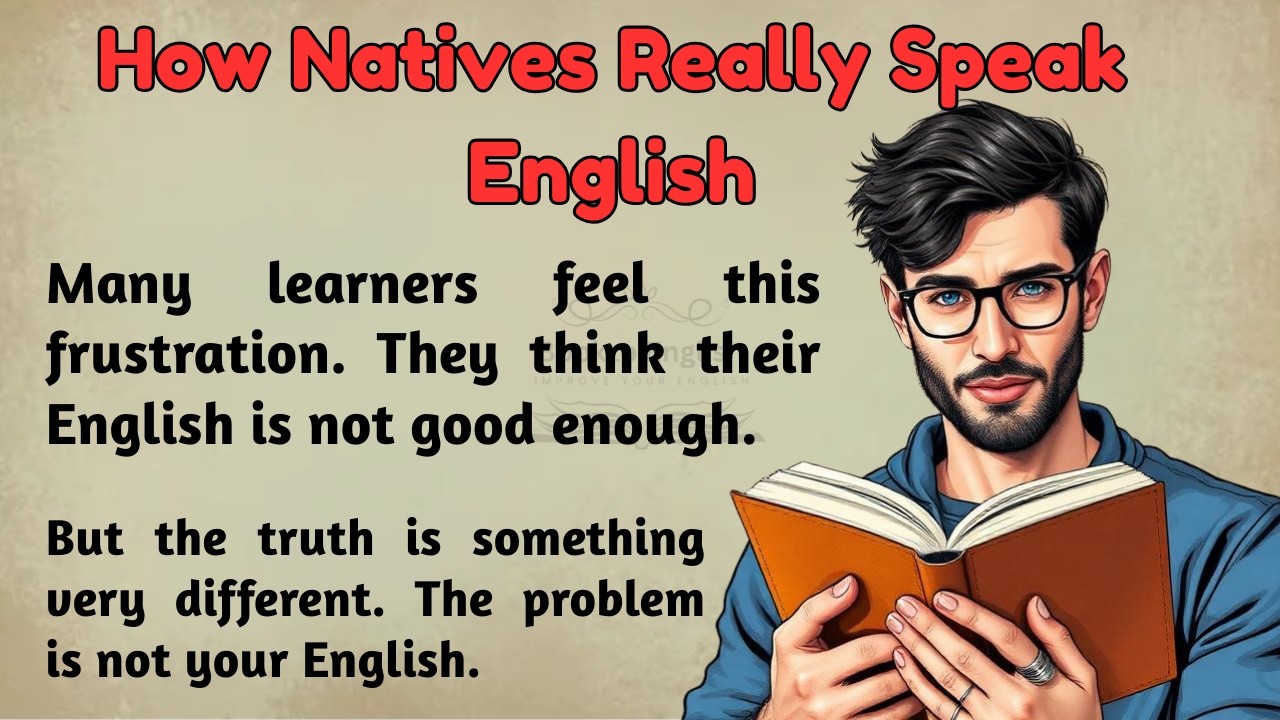 How Natives Really Speak English || Graded Reader || Improve Your English || Listen And Practice