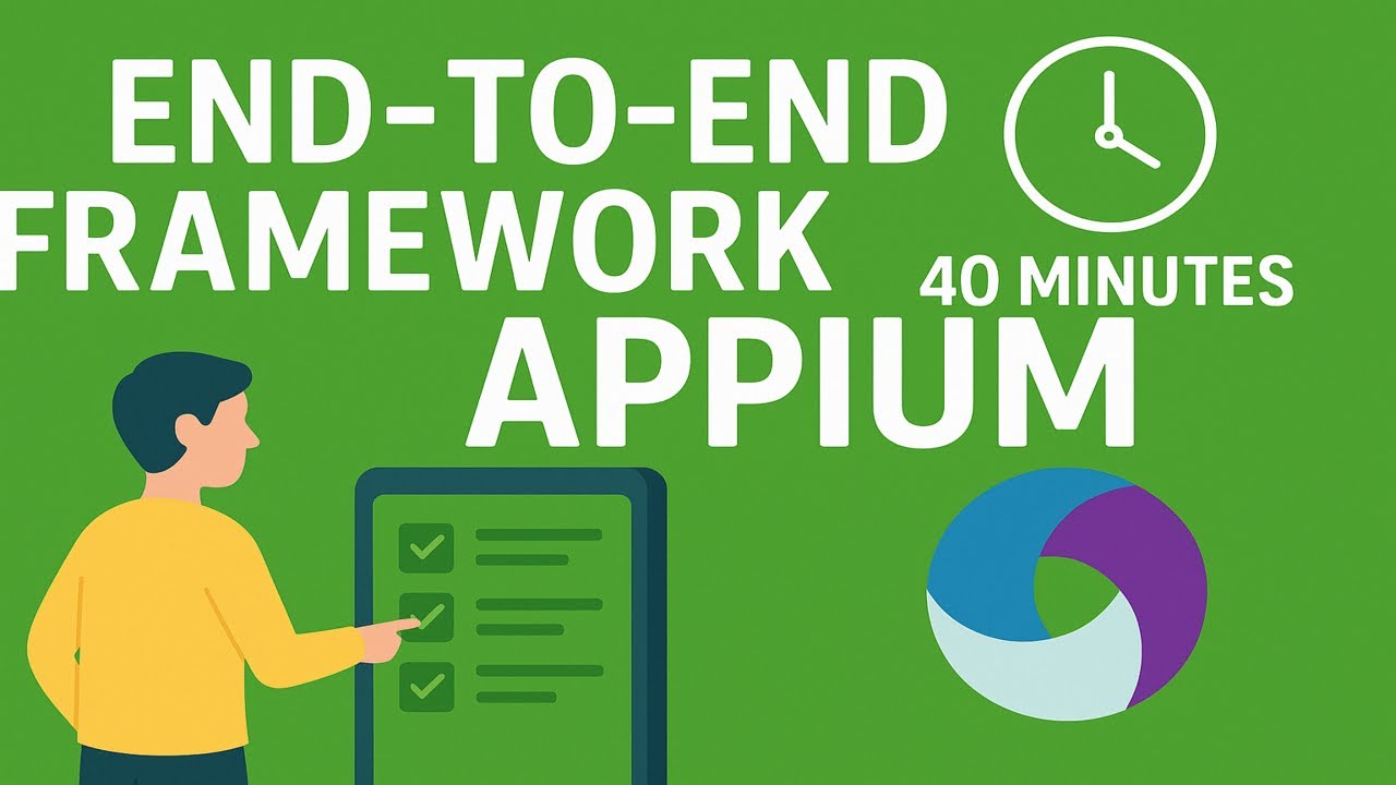 Build a Full Appium Framework in 40 Mins | Simplifying mobile Test Automation using power of Appium.