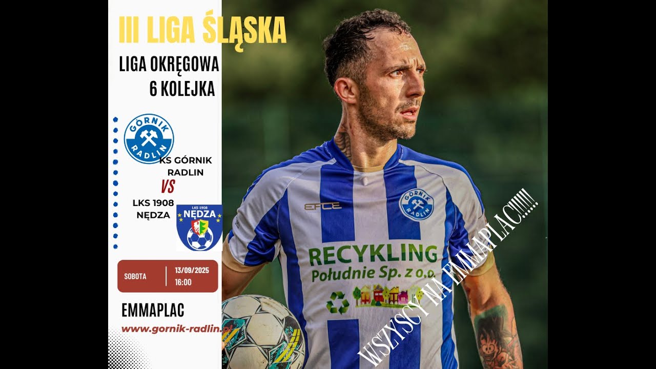 KS GÓRNIK RADLIN - LKS 1908 NĘDZA