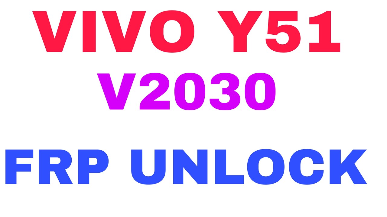 Y51 v2030 Frp solution without any tool
