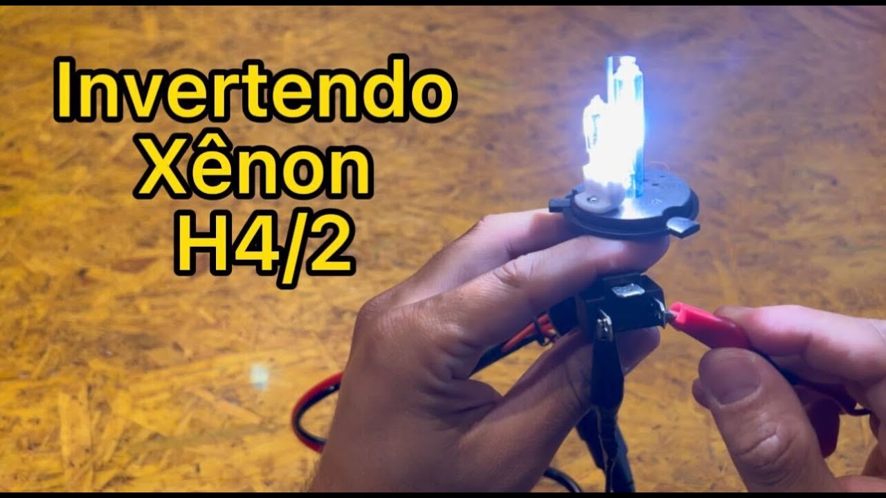 Como Inverter o Xênon  H4-2 [DEIXAR O XÊNON NA ALTA OU BAIXA]