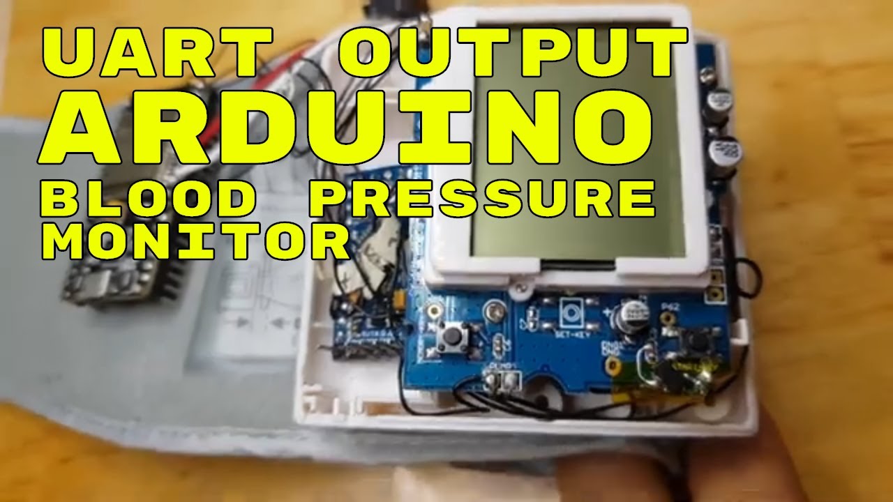ARDUINO BLOOD PRESSURE MONITOR WITH UART OUTPUT (5/6)