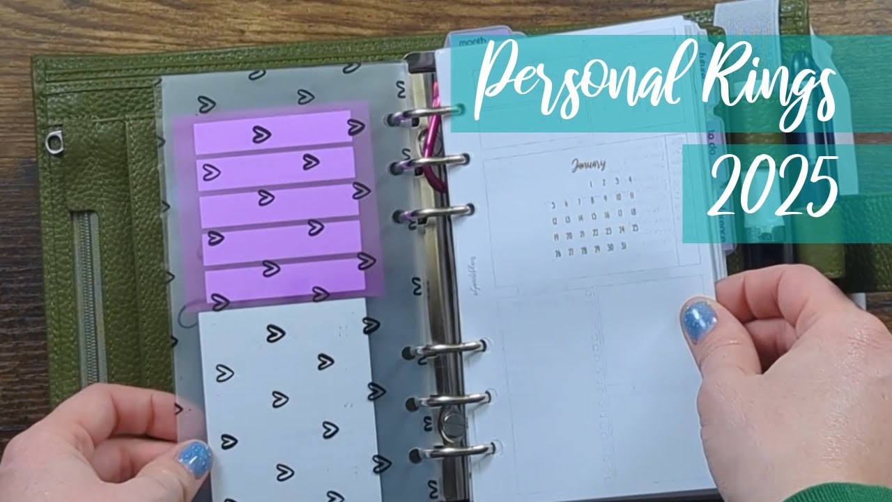Planner Setup 2025 | Personal Rings Moterm
