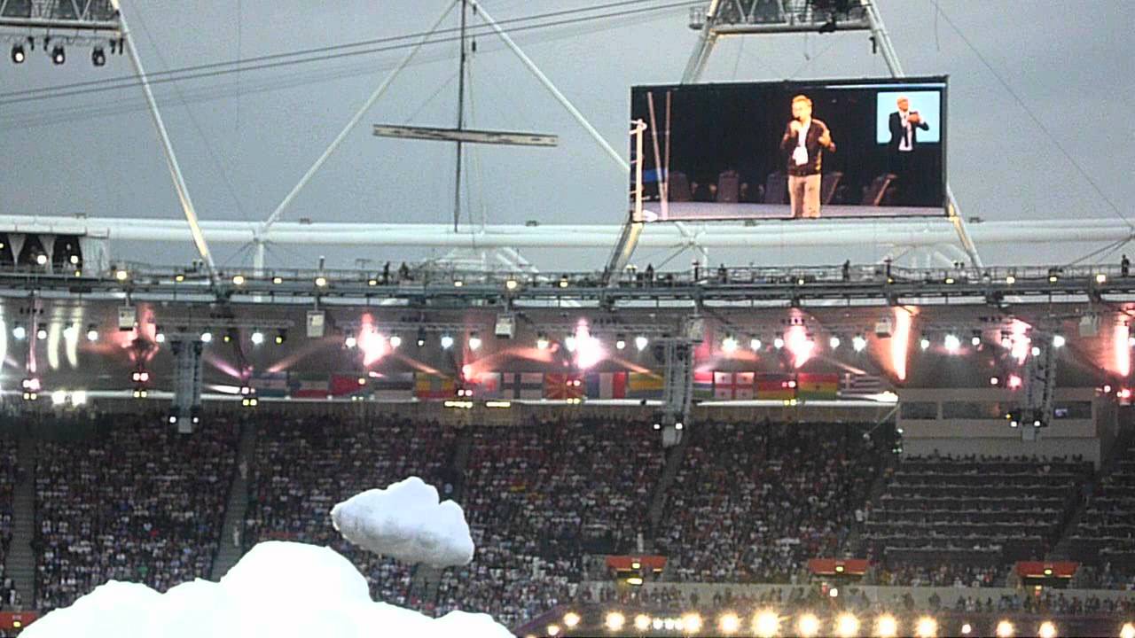 Danny Boyle's Pre-Show Speech - Olympic Opening Ceremony, London 2012