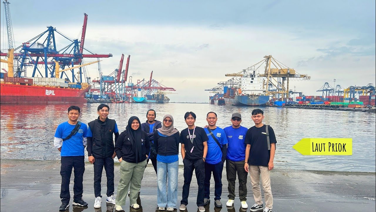 Pemandangan Pinggir Laut Priok‼️Officers Cafe Kolinlamil Tanjung Priok