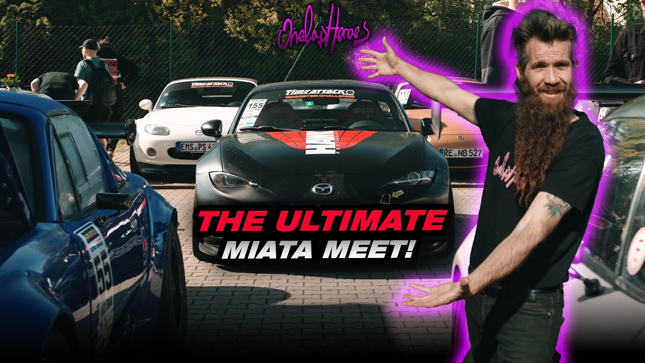 A MEET OF MIATA LEGENDS ft @TheCarPassionChannel @Napp Motorsports // SPS Openhouse 2025