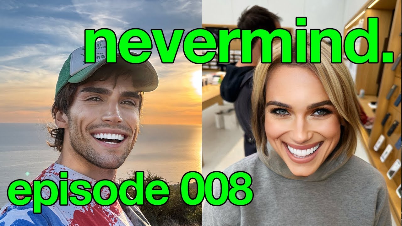 008: Taking Up Space and Apologizing For It? | nevermind. with Veronika Slowikowska and Kyle Chase
