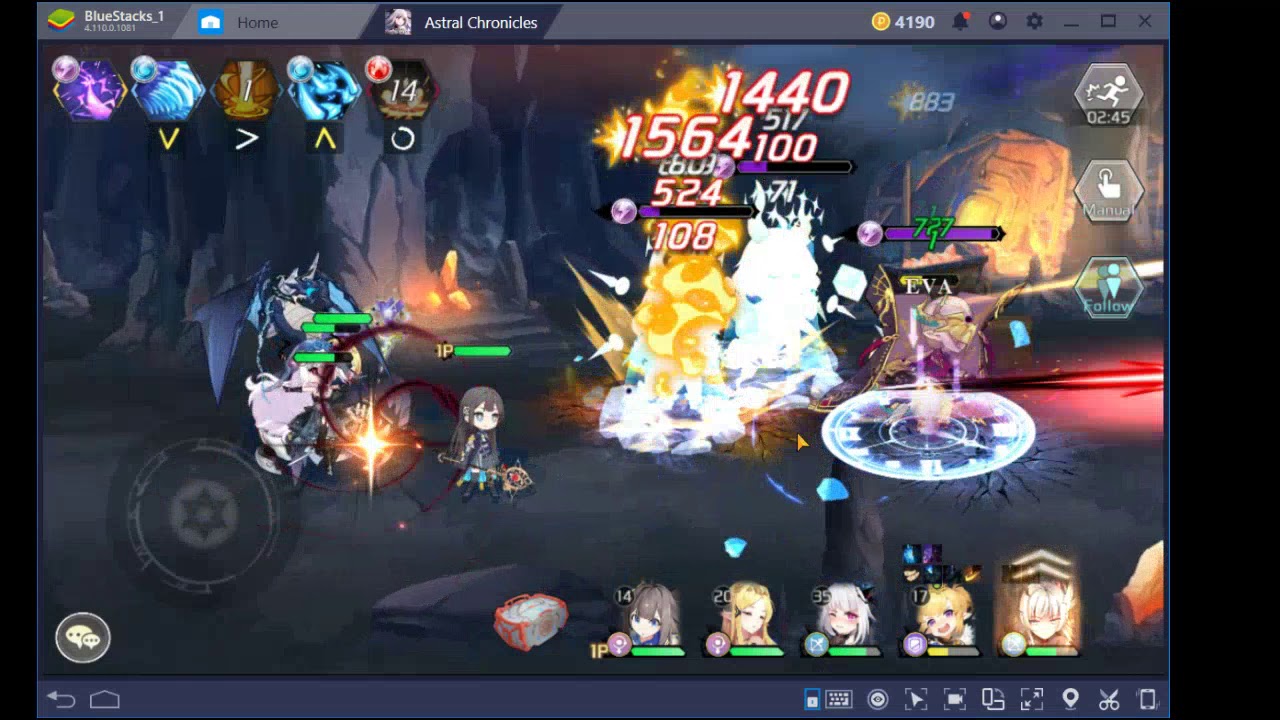 [Astral Chronicle] Phantasm Floor 59 (Loli Zeus vs Puchi)