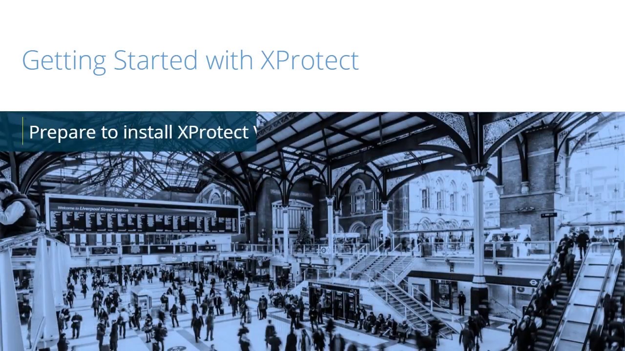 Getting Started with XProtect: Prepare to install XProtect VMS