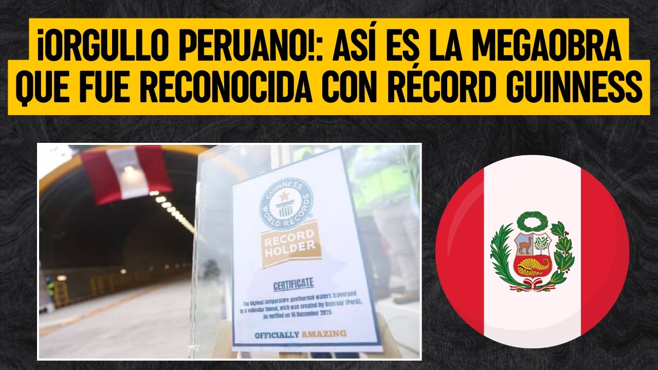 Túnel Ollachea: Así es la MEGAOBRA DE PERÚ que fue reconocida con un Récord Guinness