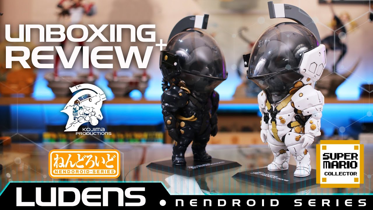 Kojima Productions Ludens Nendoroid Jumbo Black / White Unboxing y Review