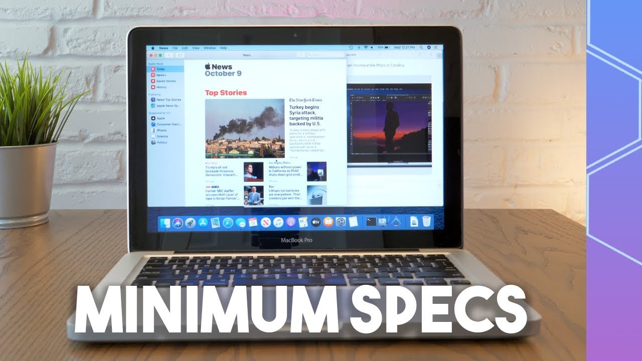 How well does macOS Catalina run on minimum requirements?