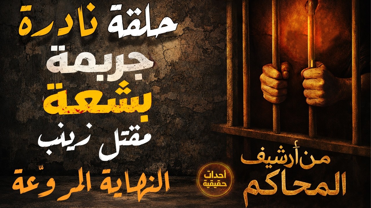 أغرب القضايا ⚖︎ من الجاني؟ | ملفات حصرية من الإذاعه البوليسيه وأرشيف المحاكم .. بعنوان مقتل زينب