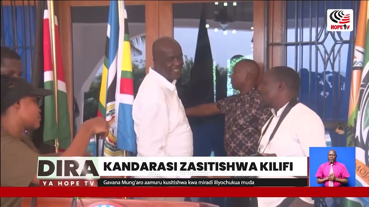Gavana Mung'aro aamuru kusitishwa kwa miradi iliyochukua muda