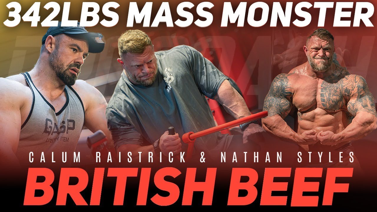 342LBS PRO BODYBUILDER // Pull Session with Cal & IFBB Pro Nathan Styles