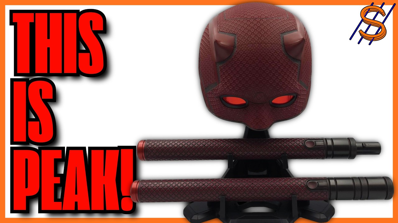 This is PEAK! | Marvel Legends Daredevil: Born Again Mask and Billy Club Review