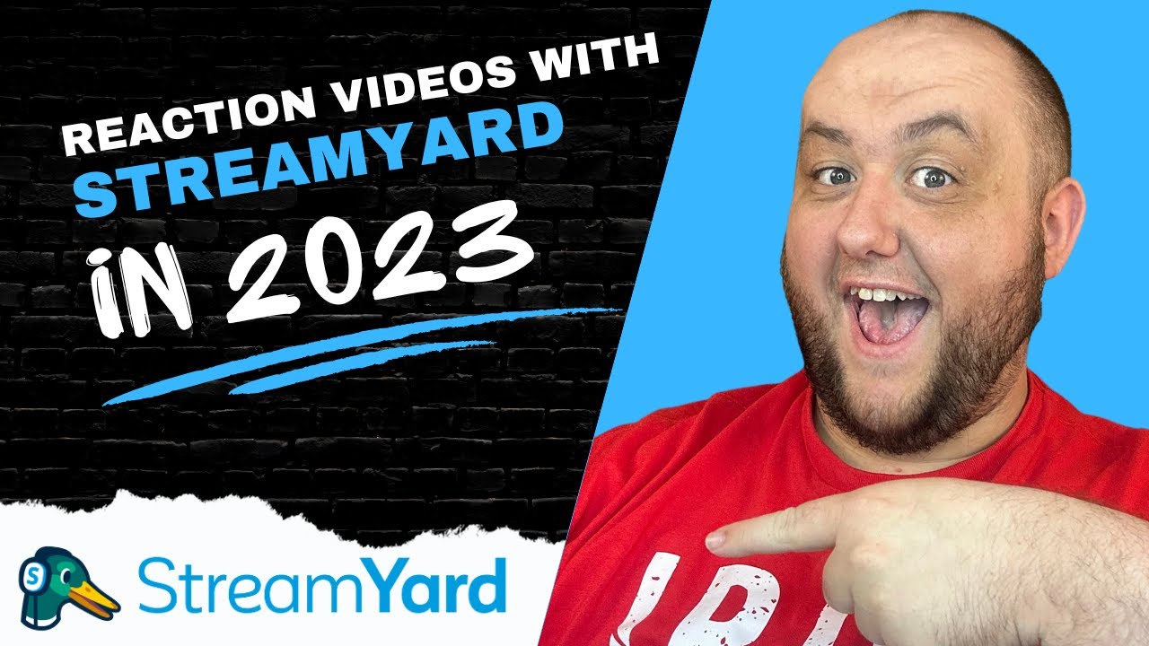 A Must-Have! INCREDIBLE Streamyard Updates for Reaction Videos!