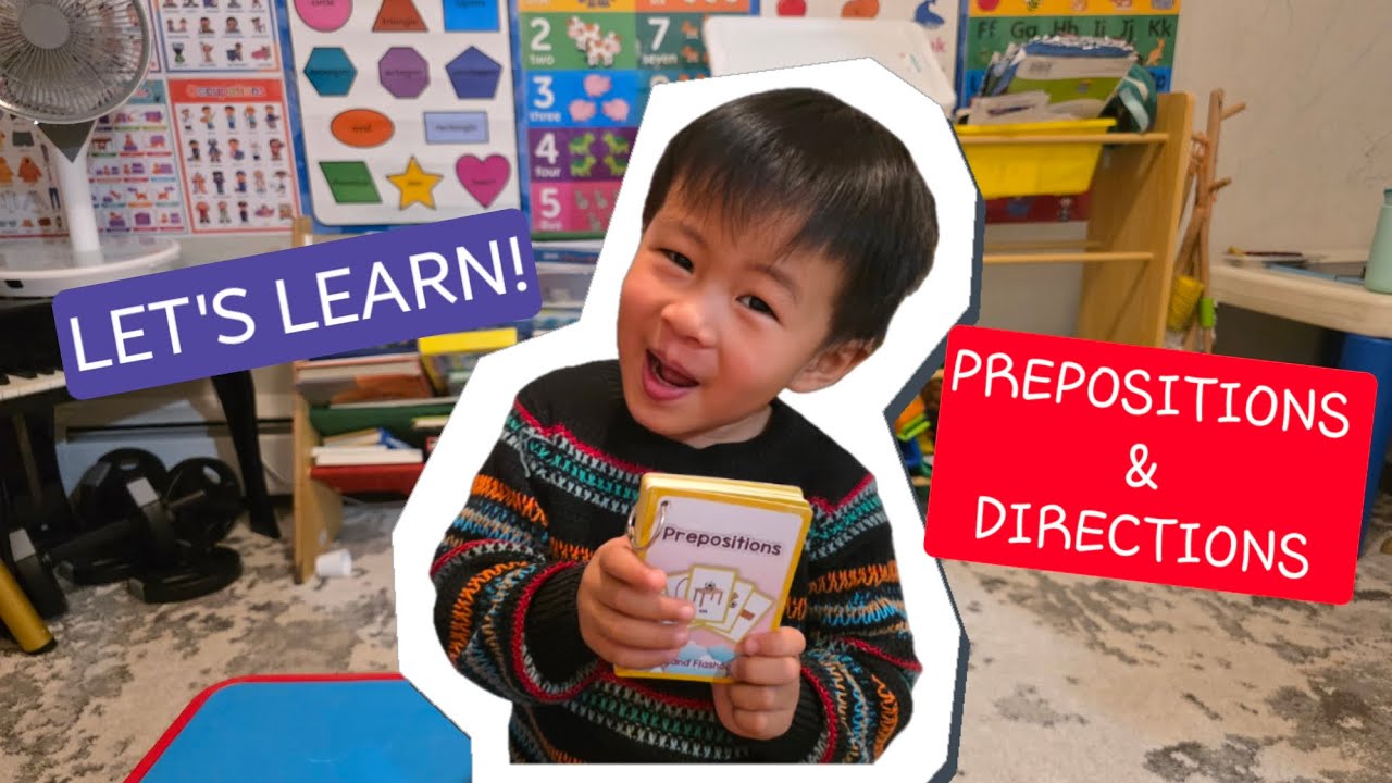 Let's learn about Prepositions and Directions with Kuya Chrono