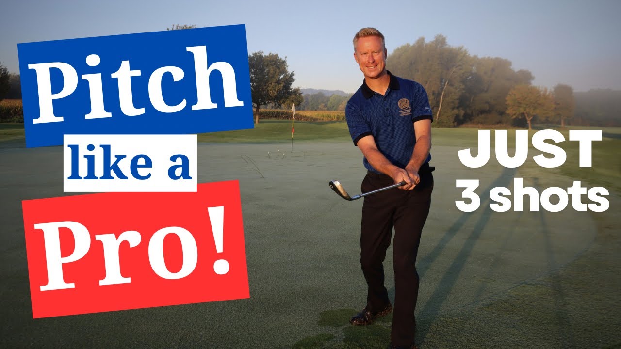 Pitch Like A PRO - 3 Shots EVERY Golfer MUST KNOW! 