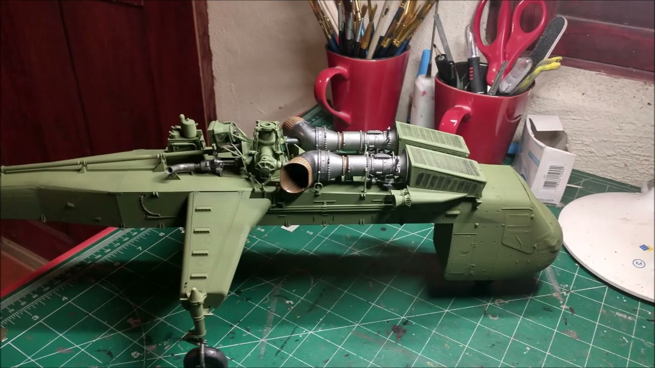 ICM 1/35 CH-54A Tarhe Complete Build