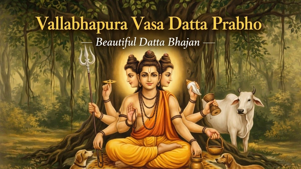 Sri Datta Chalisa | Powerful Guru Datta Bhajan | Sung by Padma Garu #datta #bhajan #dattatreya ☺️🙏