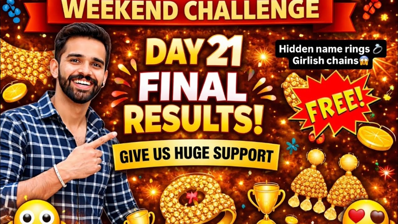 Free Italian Silver Rings😱Hidden Name Rings & Chains💯🎁Grand Finale Weekend Challenge Day 21 #offer 