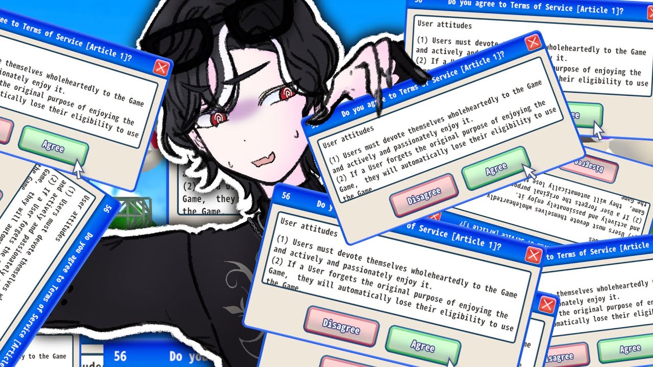 So all I gotta do is accept the terms of service right?