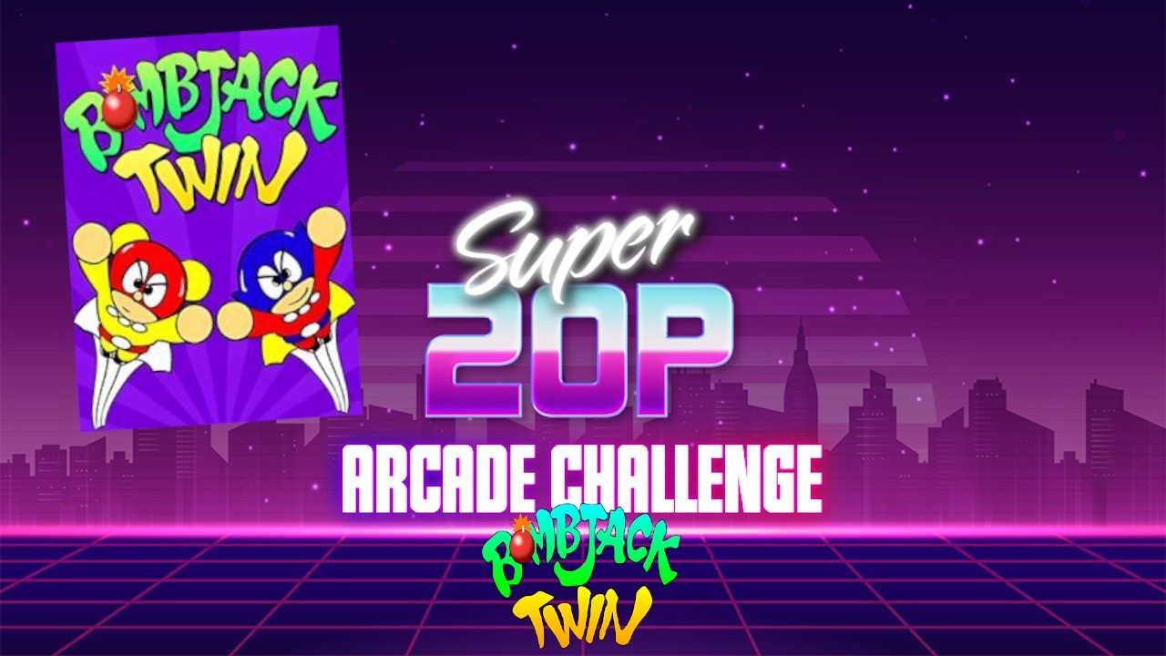 Супер 20p Arcade Challenge 👾 - Bomb Jack Twin 💣💥