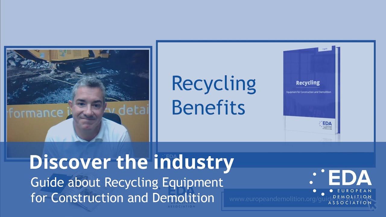 EDA: Guide about Recycling Equipment for Construction and Demolition