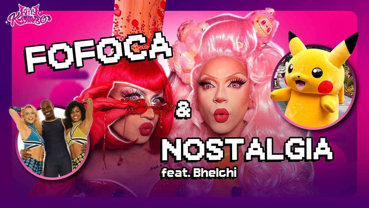 FEBRES DOS ANOS 90 & 2000 com BHELCHI de DRAG RACE BRASIL | Kitty Kawakubo