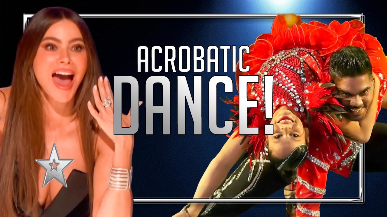 DANCE MEETS ACROBATICS! BEST Acrobatic Dance Acts on Got Talent!