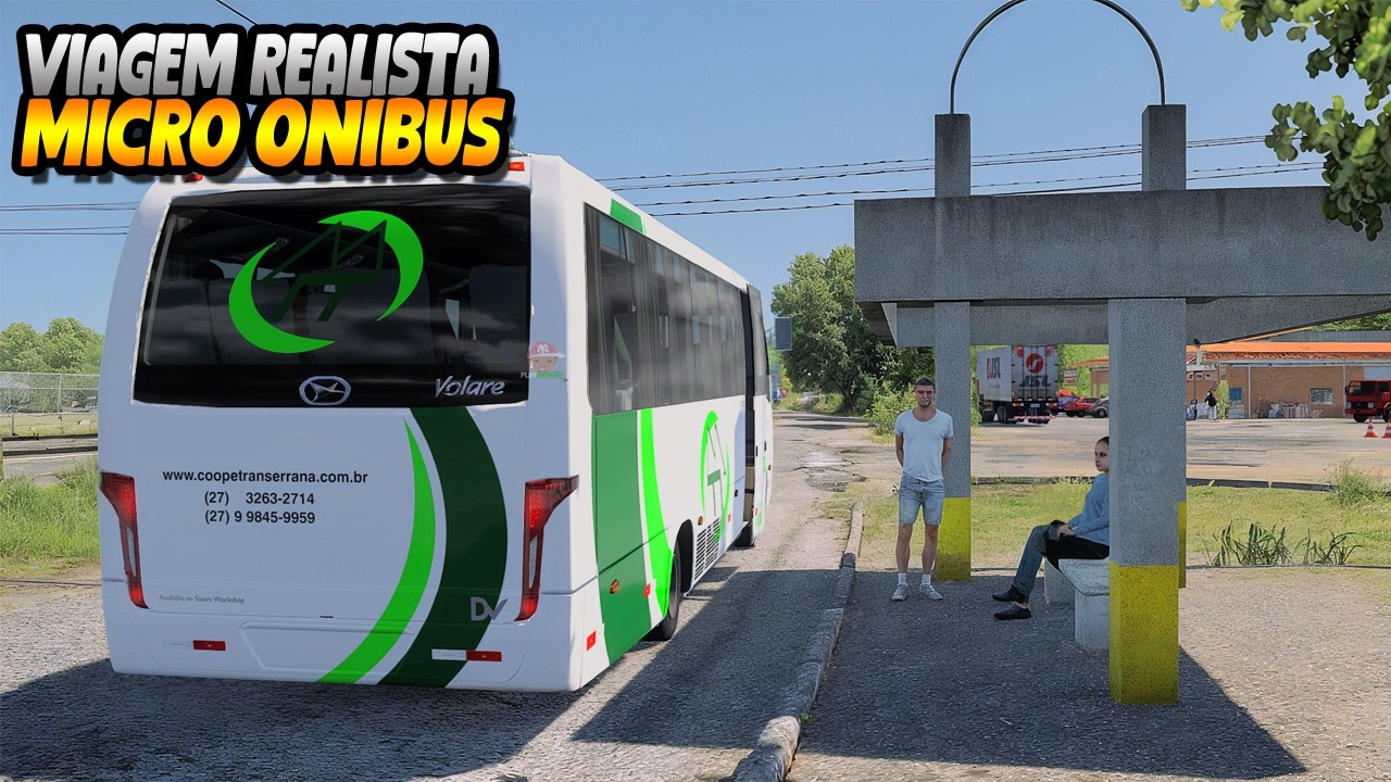 VIAGEM REALISTA PRA CIDADE DE VOLTA REDONDA NO RIO DE JANEIRO - ETS2 MOD BUS