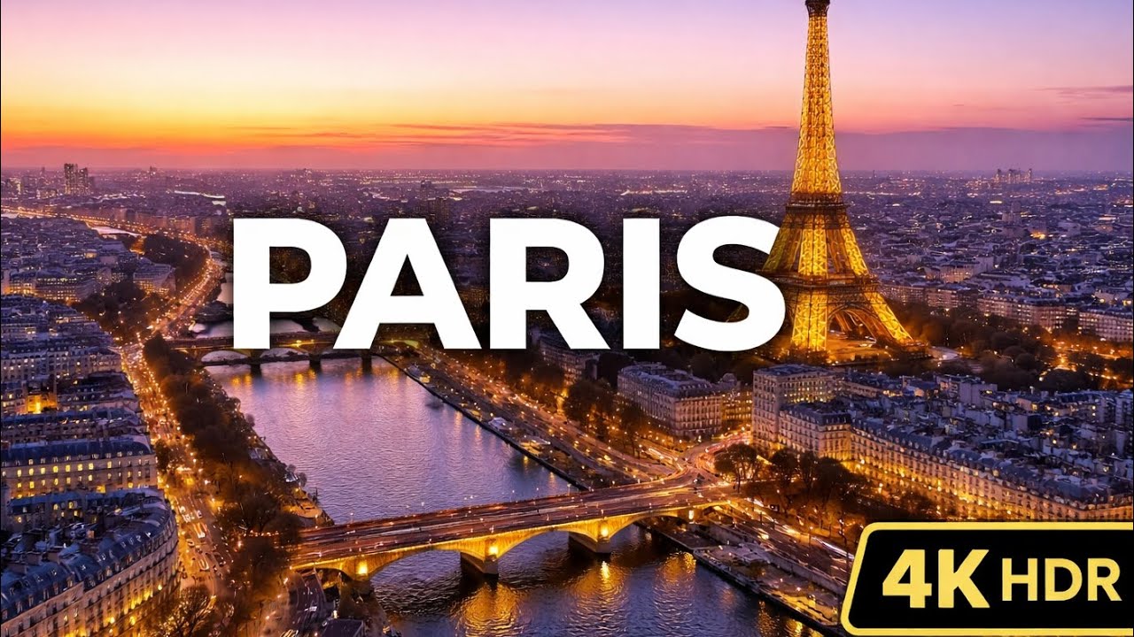 Skyline experience of PARIS in 4K ULTRA HDR 🇫🇷
