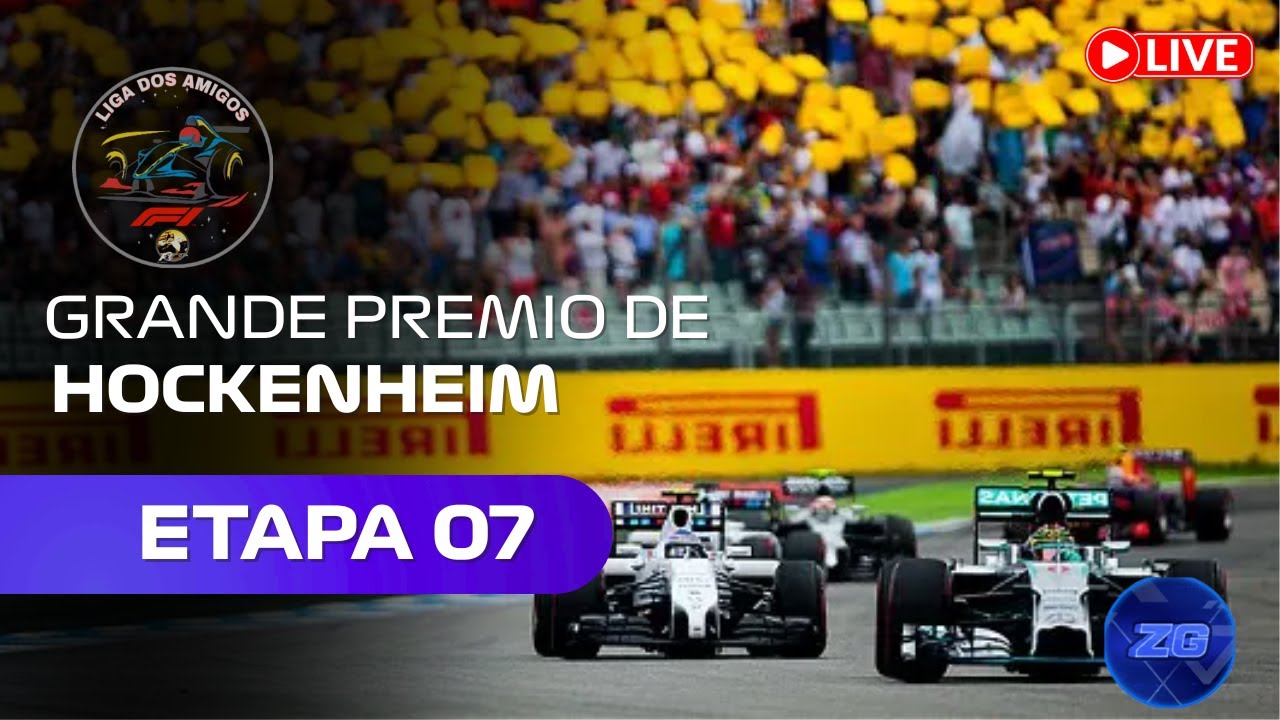 GP DA ALEMANHA AO VIVO |  F1 2014 PS3 ONLINE | 22ª Temporada: Etapa 07 - LIGA DOS AMIGOS
