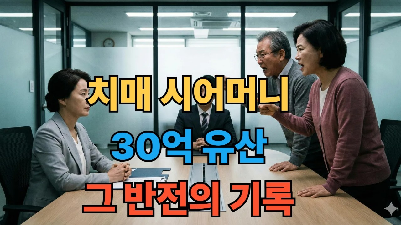 치매 시어머니의 통쾌한 복수극! #시니어드라마 #실화사연 #고부갈등 #유산상속 #사이다사연 #감동실화 #노후준비 #라디오드라마 #오디오북 #권선징악 #치매간병 #며느리