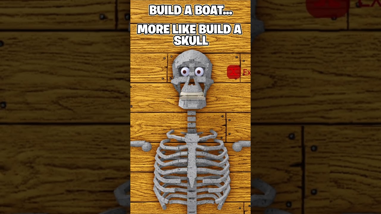 Build A Boat For Treasure... More like build a skull