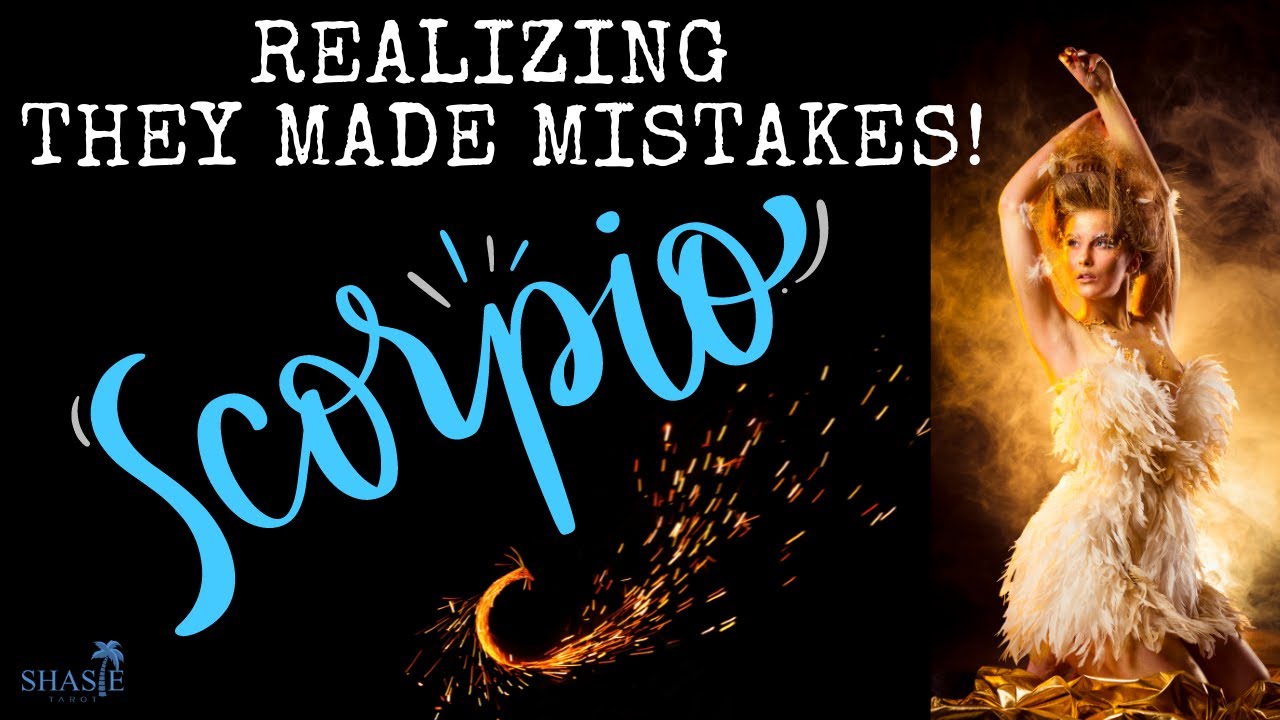 Scorpio | REALIZING they MADE MISTAKES! 🫣 | Finance | LOVE 💕 | Tarot | Tarot reading | Horoscope