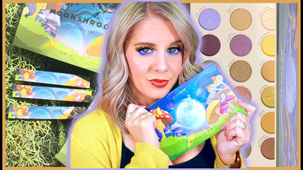 Trying The NEW Lunar Beauty Moonshroom Collection 🍄