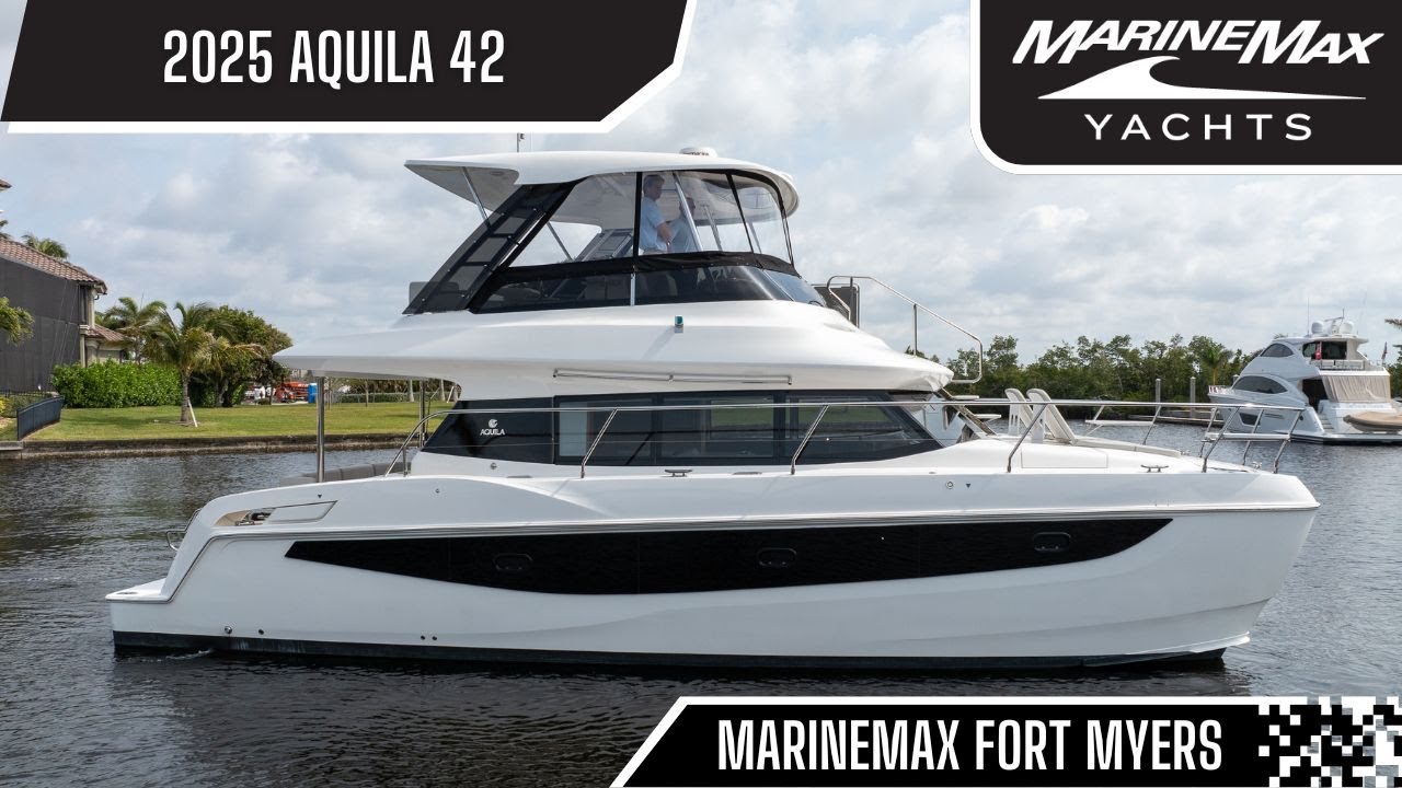 A Floating Family Getaway! The 2025 Aquila 42