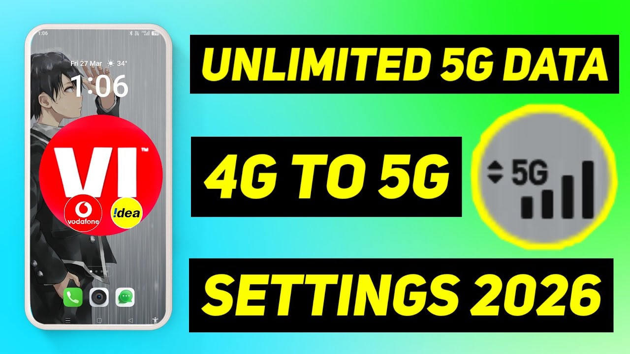Vi 5G Unlimited Data ✨| Vi 5G Activation ✅ | Vi Sim 5G Kaise Kare | How To Activate 5G On Vi | Vi 5G