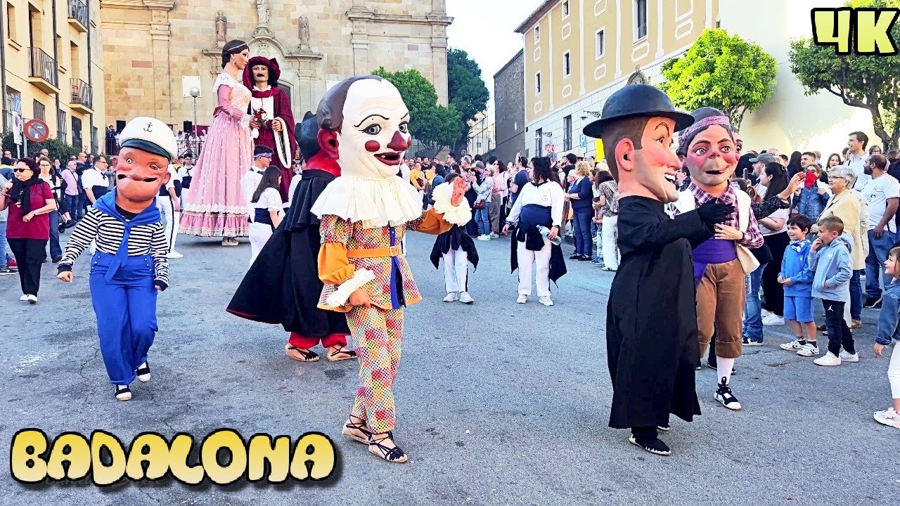 Badalona Festes de Maig 2024 Ritual de la imagen de San Anastasi [4K]
