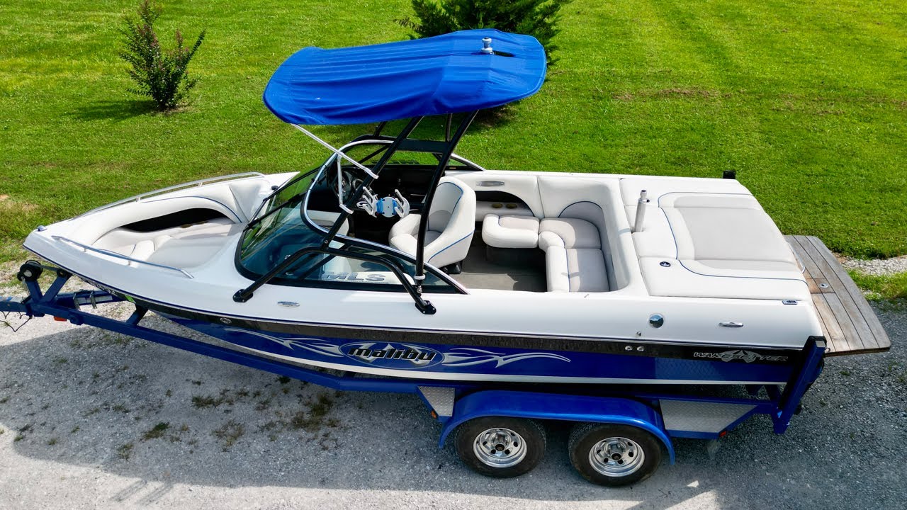 SOLD - 2003 Malibu Wakesetter 21 VLX Ski Wake and Surf Boat near Norris Lake TN