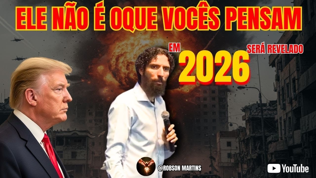 2026 SERÁ UM ANO DE MUITAS REVELAÇÕES - AP. ROBSON MARTINS