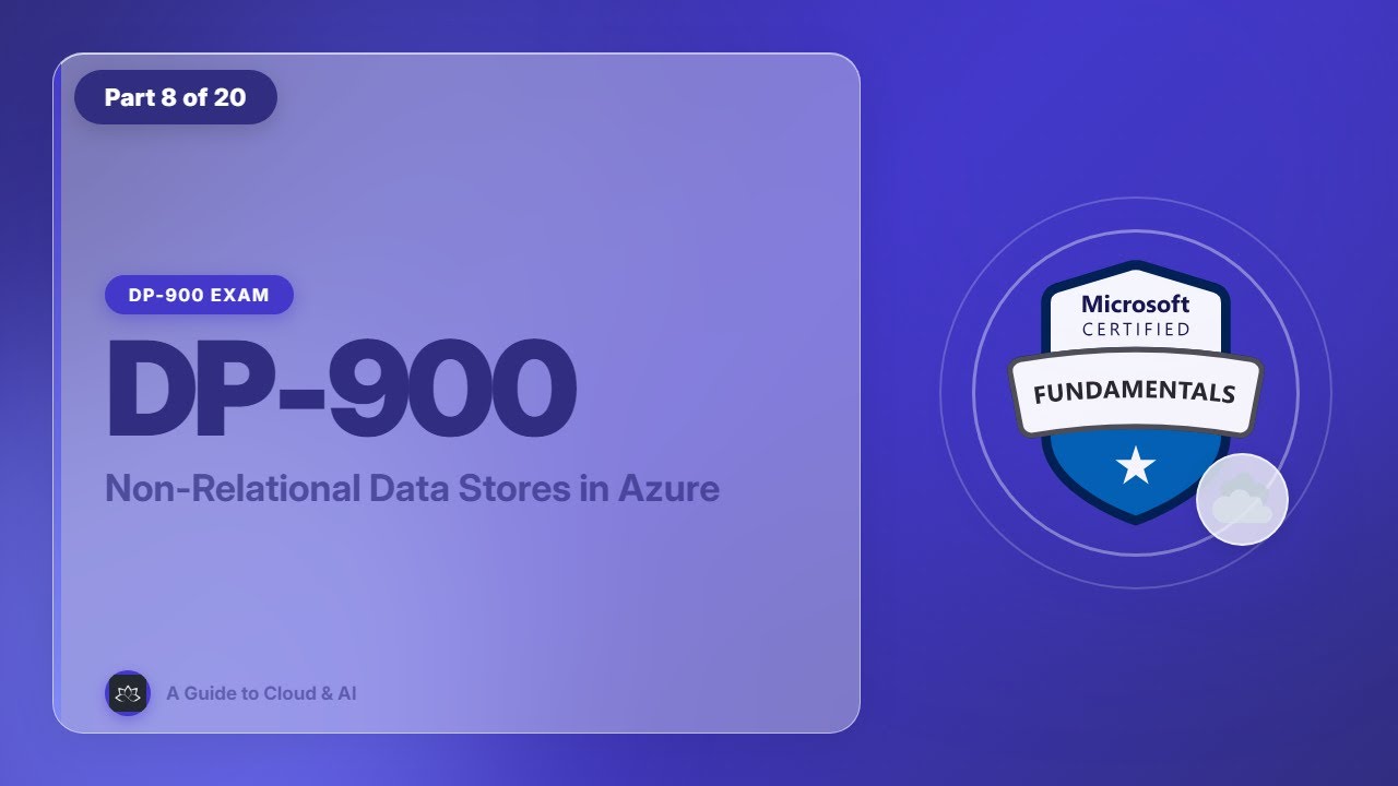 Экзамен DP-900 EP 14: Нереляционные хранилища данных в Azure