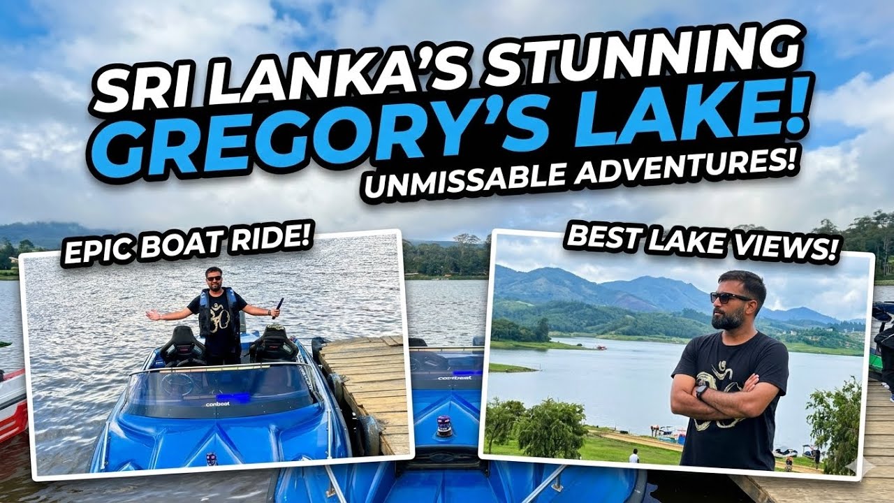 GREGORY’s LAKE ! Epic speed boat ride